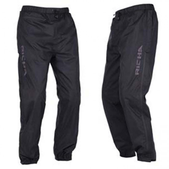 Richa Side-Zip Rain Trousers Black