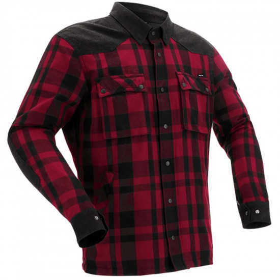 Richa Wisconsin WP Jacket Black Burgundy