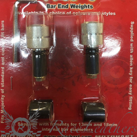 RS Double Straight Barend Weights Silver