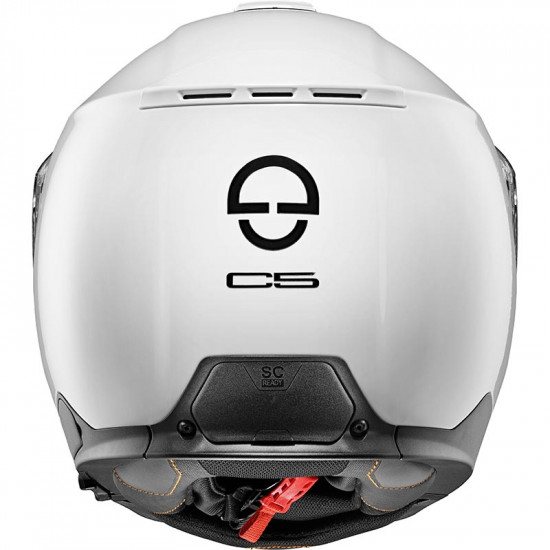 Schuberth C5 Gloss White £539.95 Flip Front Motorcycle Helmets - SKU 910C5GW53 from RaceLeathers Motorcycle Clothing