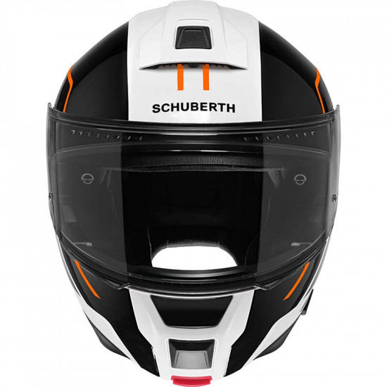 Schuberth C5 Master Orange Flip Front Motorcycle Helmets - SKU 910C5MAOR53