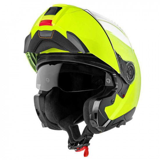 Schuberth Helmet C5 Fluo Yellow £569.95 Flip Front Motorcycle Helmets - SKU 910C5FY53 from RaceLeathers Motorcycle Clothing