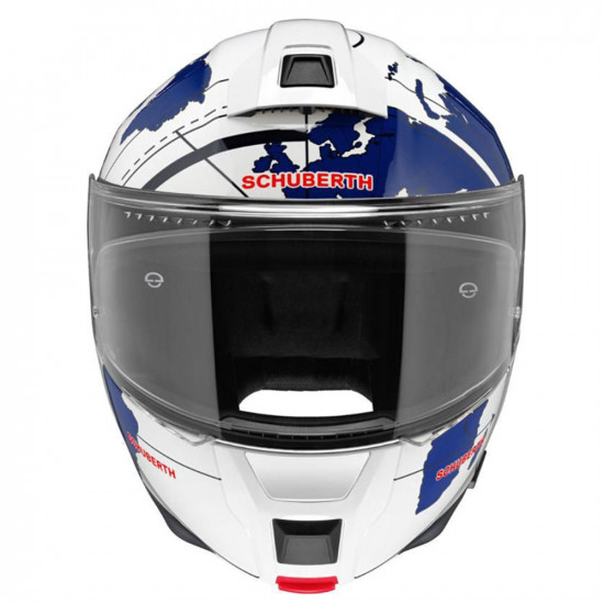 Schuberth Helmets C5 Globe Blue £619.95 Flip Front Motorcycle Helmets - SKU 910C5GLOU53 from RaceLeathers Motorcycle Clothing