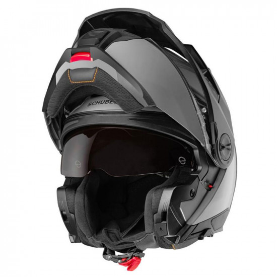 Schuberth Helmets E2 Concrete Grey £589.95 Flip Front Motorcycle Helmets - SKU 910E2CG53 from RaceLeathers Motorcycle Clothing