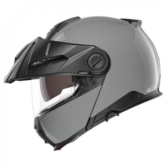 Schuberth Helmets E2 Concrete Grey Flip Front Motorcycle Helmets - SKU 910E2CG53