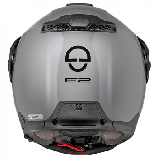 Schuberth Helmets E2 Concrete Grey £589.95 Flip Front Motorcycle Helmets - SKU 910E2CG53 from RaceLeathers Motorcycle Clothing