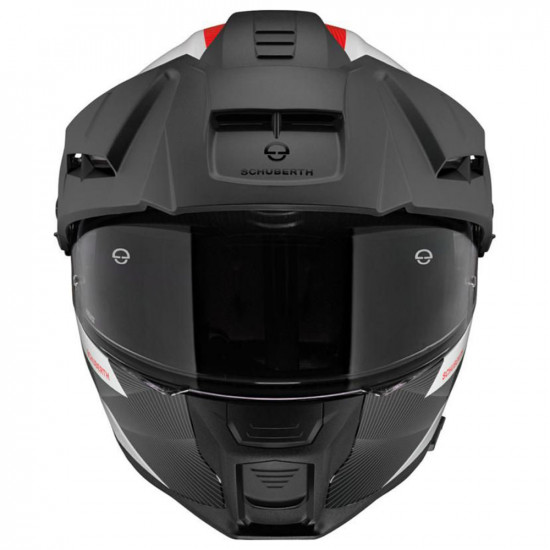 Schuberth Helmets E2 Defender White Flip Front Motorcycle Helmets - SKU 910E2DFW53