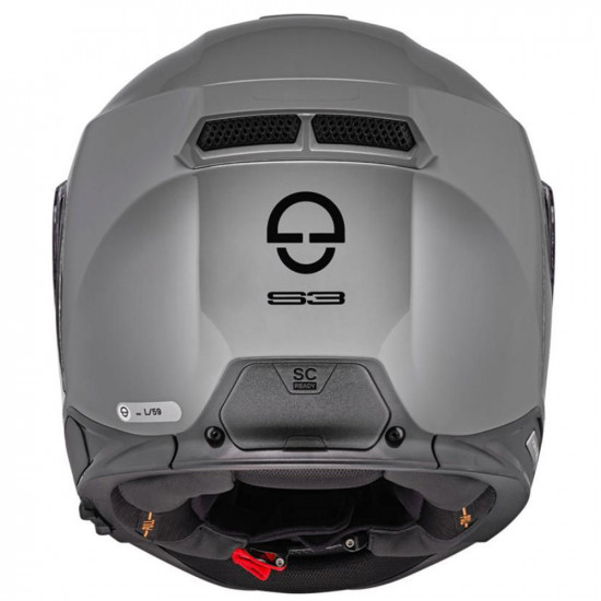 Schuberth Helmets S3 Concrete Grey £489.95 Full Face Helmets - SKU 910S3CG53 from RaceLeathers Motorcycle Clothing