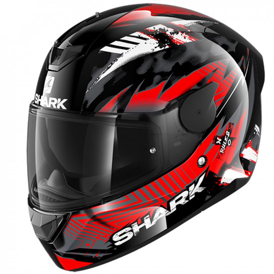 Shark D-Skwal 2 Penxa Black Red Anthracite Motorcycle Helmet