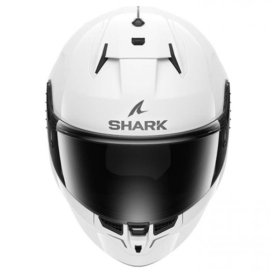 Shark D-Skwal 3 Blank White £180.49 Full Face Helmets - SKU 210/HE0900E/WHU1 from RaceLeathers Motorcycle Clothing