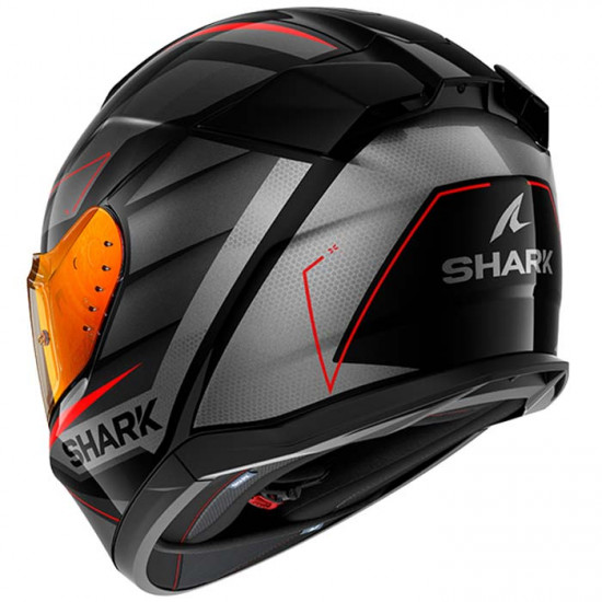 Shark D-Skwal 3 Sizler Black Anthracite Red £218.49 Full Face Helmets - SKU 210/HE0922E/KAR1 from RaceLeathers Motorcycle Clothing