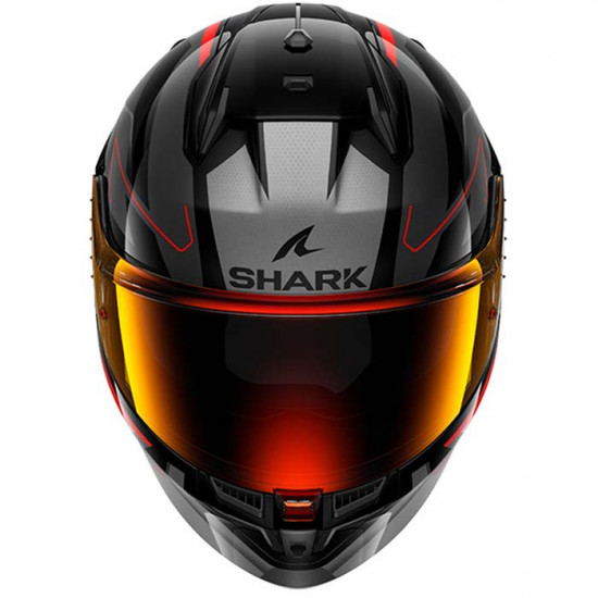 Shark D-Skwal 3 Sizler Black Anthracite Red Full Face Helmets - SKU 210/HE0922E/KAR1