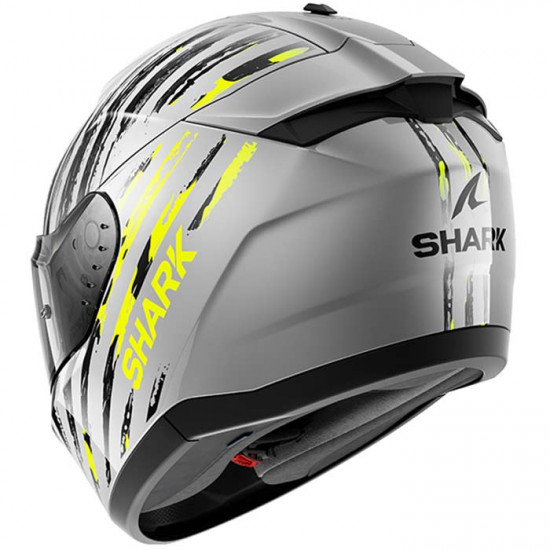 Shark Ridill 2 Assya Silver Anthracite Yellow