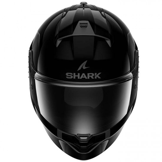 Shark Ridill 2 Blank Gloss Black £151.99 Full Face Helmets - SKU 210/HE1100E/BLK1 from RaceLeathers Motorcycle Clothing