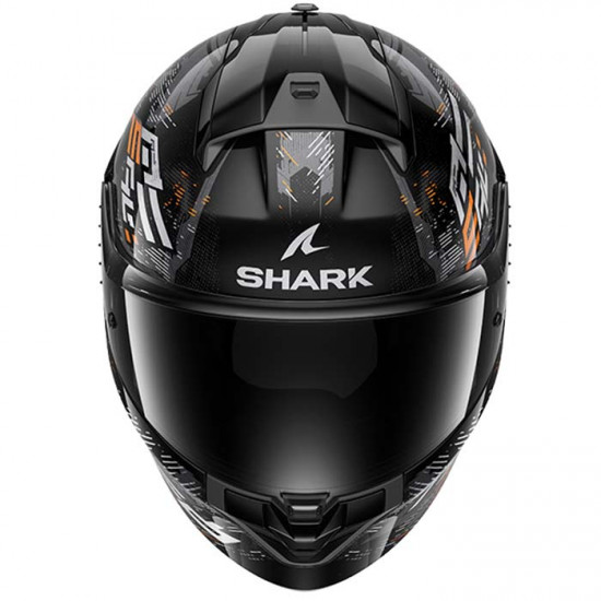 Shark Ridill 2 Molokai Black Silver Orange £170.99 Full Face Helmets - SKU 210/HE1109E/KSO1 from RaceLeathers Motorcycle Clothing