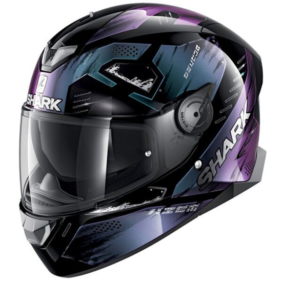 Shark Skwal 2 Venger Black Pearl Black £227.99 Full Face Helmets - SKU 210/HE4960E/KXK1 from RaceLeathers Motorcycle Clothing