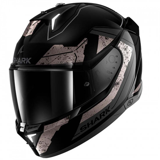 Shark Skwal i3 Rhad Black Silver Full Face Helmets - SKU 210/HE0820E/KUA1