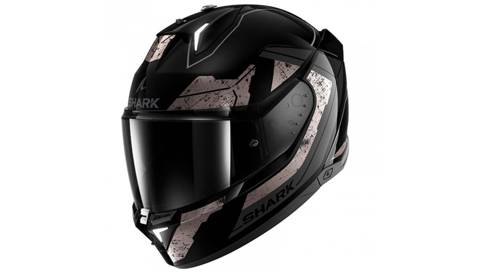 Shark Skwal i3 Rhad Black Silver