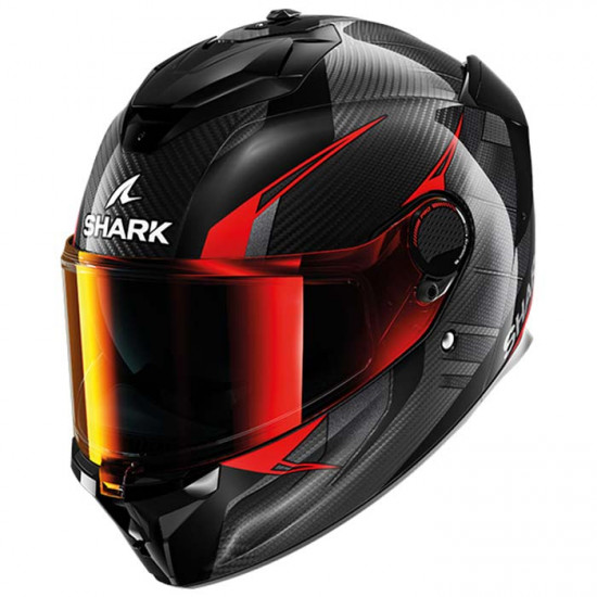Shark Spartan GT Pro Kultram Carbon Black Red