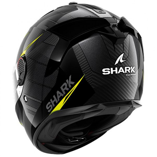 Shark Spartan GT Pro Kultram Carbon Black Yellow Full Face Helmets - SKU 200/HE1310E/DKY1