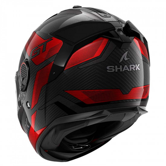 Shark Spartan GT Pro Ritmo Carbon Black Red £474.99 Full Face Helmets - SKU 200/HE1355E/DRU1 from RaceLeathers Motorcycle Clothing