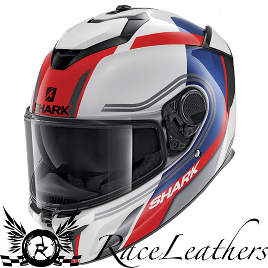 Shark Spartan GT Tracker WBK Full Face Helmets - SKU 200/HE7055E/WBK1