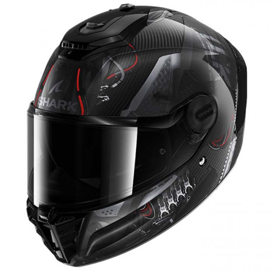Shark Spartan RS Carbon Xbot Black Anthracite Red