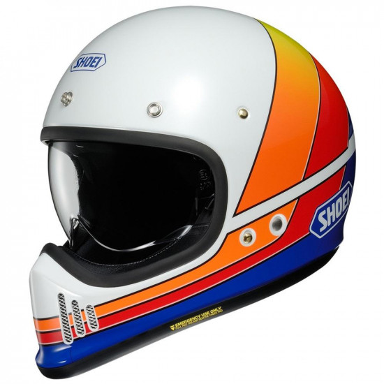 Shoei EX Zero Equztion TC2 Full Face Helmets - SKU 0124516