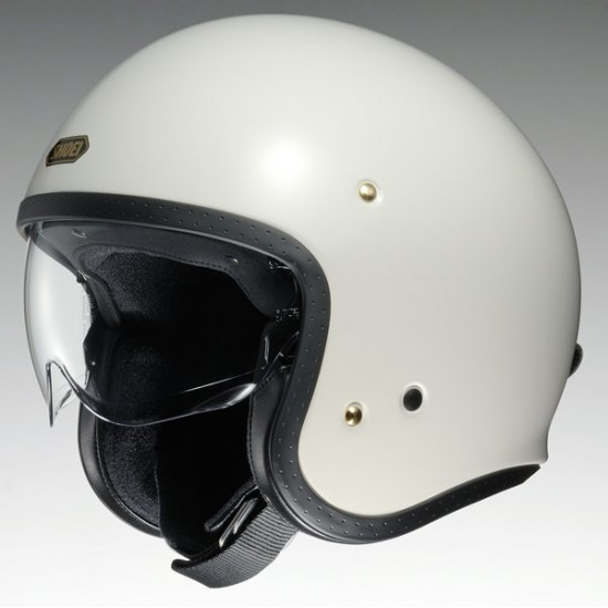 Shoei J.O. Off White Open Face Helmets - SKU 0597563