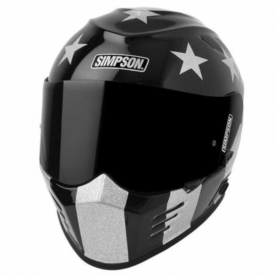 Simpson Venom Sting Rae Black Full Face Helmets - SKU S3FEP021STIRAE02
