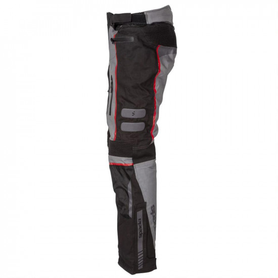 Spada Ascent V2 CE Trousers-Black Grey Mens Motorcycle Trousers - SKU 0806290