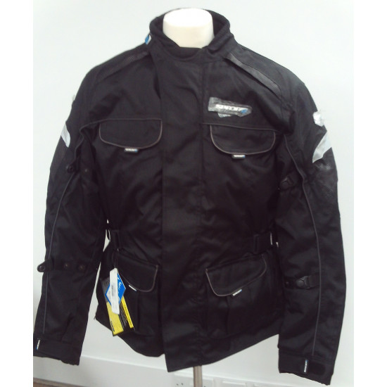 Spada Dyno Jacket Black Mens Motorcycle Jackets - SKU 0430662