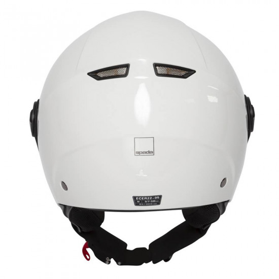 Spada Hellion White Open Face Helmets - SKU 0761988