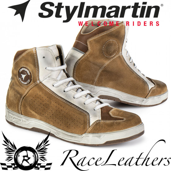 Stylmartin Colorado Sneaker Cognac Mens Motorcycle Touring Boots - SKU SM-SN-COL-BRN-36