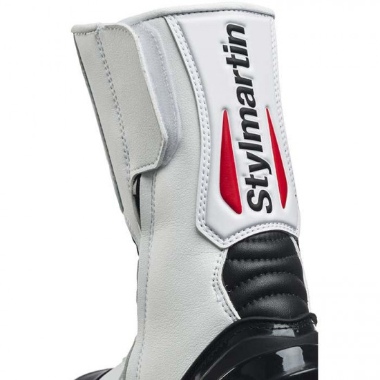 Stylmartin Dream RS Racing Black White Childrens Motorcycle Racing Boots - SKU SM-RC-DRM-BW-35