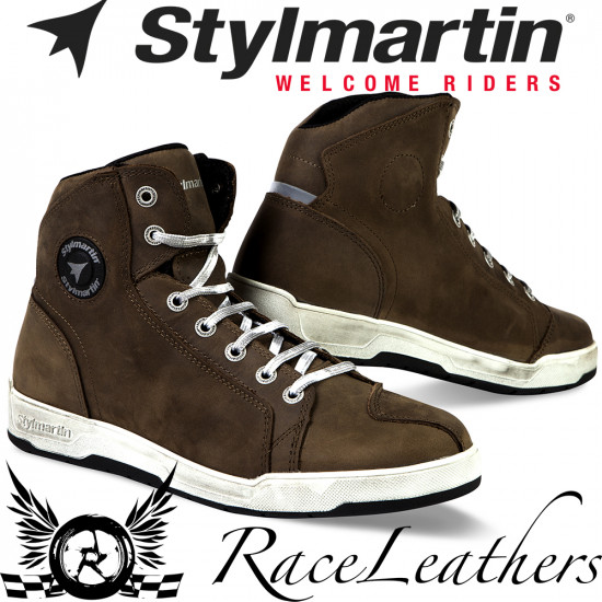 Stylmartin Marshall WP Sneaker Brown Mens Motorcycle Touring Boots - SKU SM-SN-MSH-BRN-36