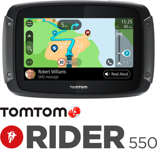 Tom Tom Rider 550 World Sat Nav GPS
