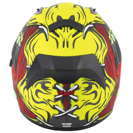 Vcan H128 Titan Wild Helmet Full Face Helmets - SKU RLMWHOT061