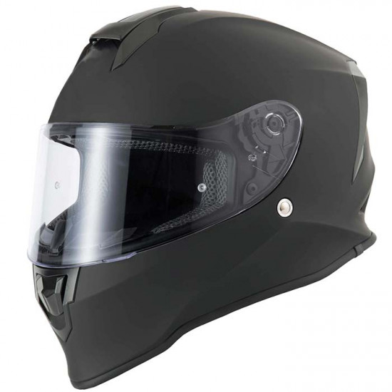 Vcan H151 Matt Black Full Face Helmets - SKU RLMWHOF001