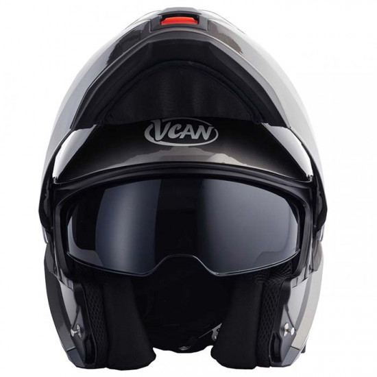 Vcan H272 Gloss Anthracite £119.95 Flip Front Motorcycle Helmets - SKU RLMWHTS020 from RaceLeathers Motorcycle Clothing