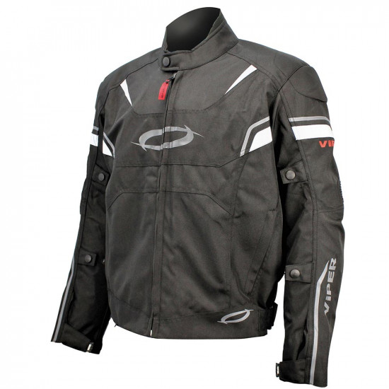 Viper Rider Reflex CE Black Motorcycle Jacket