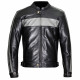 Weise Cabot Leather Jacket Black/Grey