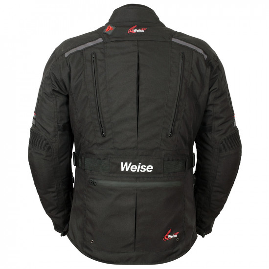 Weise Dune Black Jacket £319.99 Mens Motorcycle Jackets - SKU WJDUN142X from RaceLeathers Motorcycle Clothing
