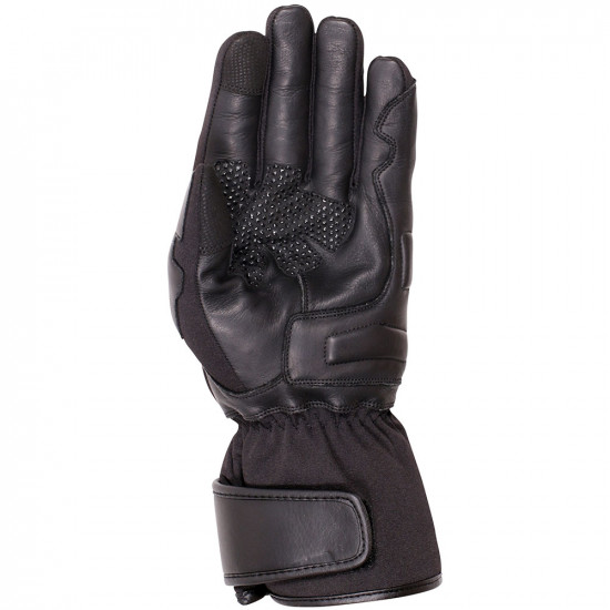 Weise Fjord Glove Black Mens Motorcycle Gloves - SKU WGFJO142X