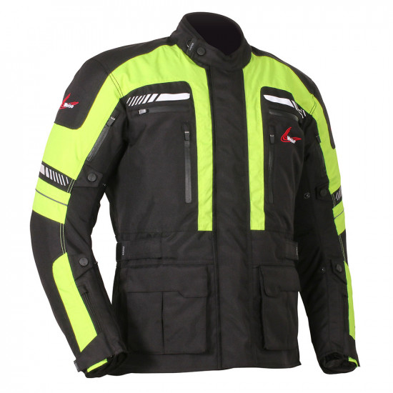 Weise Ottawa Jacket Black/Neon £169.99 Mens Motorcycle Jackets - SKU WJOTT922X from RaceLeathers Motorcycle Clothing
