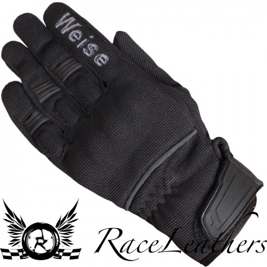 Weise Pit Motorcycle Gloves Black Gunmetal
