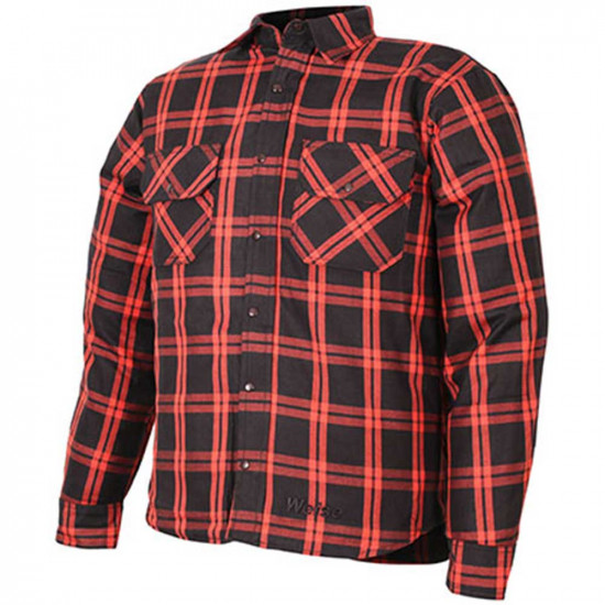 Weise Redwood Shirt Black Red